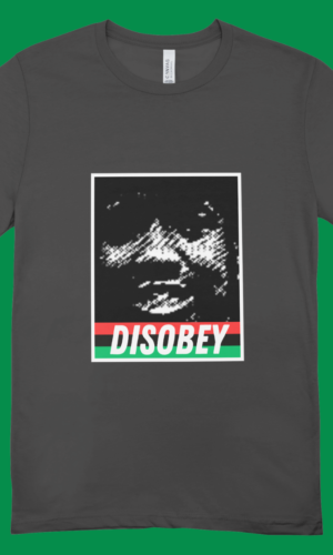 DISOBEY BLM Black T