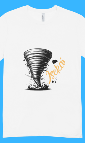 Isekai Tornado White T
