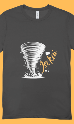 Isekai Tornado Black T