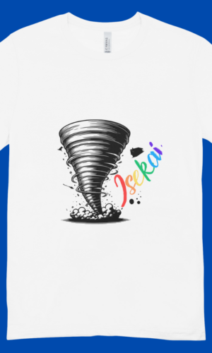 Isekai Tornado Pride White T